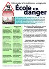 Ecole en danger