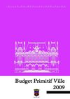 Budget primitif 2009