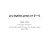 L'oral en Français et en Histoire en 6ème