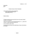 Demande de candidature Manuscrite 
