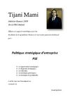 politiques stratégique d'entreprise (PSE)