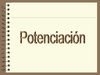 Potenciación