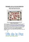 Informe Anual Escuela Espacio de Paz 2008/09