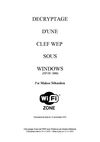 DECRYPTAGE D'UNE CLEF WEP SOUS WINDOWS