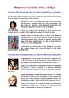 Hollywood Celebrity Diets and Tips