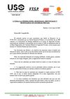 comunicado 1 FTSP-USO huelga indefinida