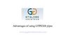 Advantages of PEX