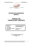 Texto de Legislación Turística