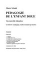Pédagogie de l'enfant doué, une histoire de vie de Gunter Schmid par Remi Hess