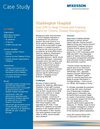Washington Hospital: Uses EHR to Reap Clinical and Financial Gains for Chronic Disease Management