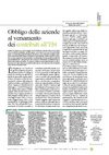 Obbligo delle aziende al versamento dei contributi all’Ente bilaterale del turismo