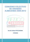 CONVENIO COLECTIVO DE GRANDES ALMACENES 2009-2012