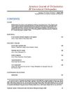 American Journal of Orthodontics and Dentofacial Orthopedics Volume 136 Number 2 August 2009