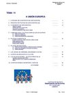 TEMA 11: A UNIÓN EUROPEA