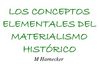 Marta Harnecker - Los Conceptos Elemetales Del Materialismo Historico