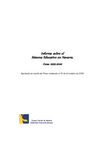 Informe del Sistema Educativo en Navarra, curso 1999/2000
