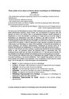 Le numérique en bibliothèque publique