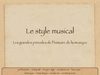 style musical