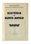 HISTÓRIA DO EGIPTO ANTIGO