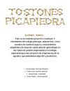 TOSTONES PICAPIEDRA