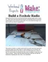 Weekend Projects - Build a Foxhole Radio