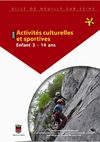 Activités culturelles et sportives - de 3 à 14 ans