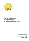Stad ar c'helenn brezhoneg d'an dud deuet 2008-2009