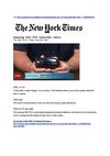 Newyorktimes coverage Samsung SMX-F34 camcorder (blue)