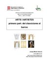 ARTS I ARTISTES I PART DEL CLASSICISME AL BARROC. GES I