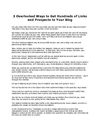 3OverlookedWaystoGetHundredsofLinksandProspectstoYourBlog