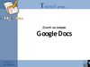 Ouvrir un compte GoogleDocs