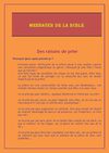 Messager de la Bible- Des raisons de prier