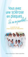 Vous avez une sclérose en plaques, si on en parlait...