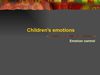 Children's emotion