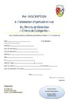 pré-inscription à l'attestation d'aptitude en vue du permis de détention