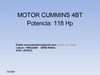 MOTOR CUMMINS 4BT