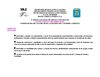 Programación de Actividades de la 8a.Semana de Ciencia y Tecnología 2000.