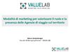Modalità di marketing per valorizzare il ruolo e la presenza delle Agenzie di viaggio sul territorio 