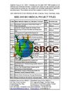 IEEE 2009 PROJECTS BIO-MEDICAL @ SBGC ( Chennai, Trichy, Tamilnadu, India )