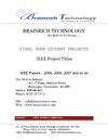 Mobile Computing IEEE Project Titles with Abstract, 2009 - 2010