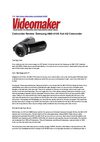 HMX-H105 is a sleek, innovative take on the consumer camcorder world