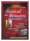 Le Festival des Mémoires à Cahors