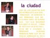 LA CIUDAD