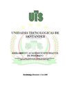 13. Reglamento Académico Estudiantil de Pregrado UTS
