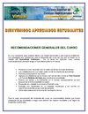RECOMENDACIONES GENERALES DEL CURSO VIRTUAL INTESEG