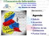 Organización del Primer Encuentro de Informática de las Escuelas Estadales del Táchira