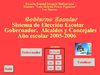 Elecciones Escolares en las Dantas III Etapa. Exportando nuestra Experiencia