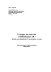L'usager au coeur des "bibliothèques 2.0"