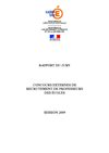 Rapport CERPE 2009