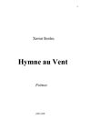 Hymne au vent (poèmes)